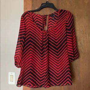 NWT SEMI SHEER shirt